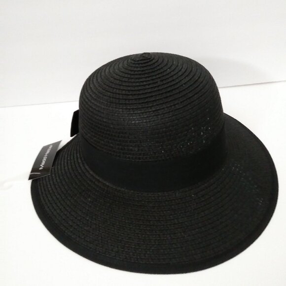 Matt Hatter Accessories - Madd Hatter Straw Black Hat
